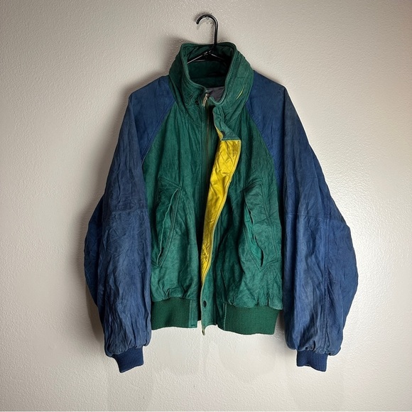 Other - Sawyer Of Napa Sport Vintage Leather Jacket Size Large